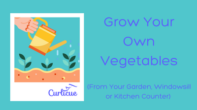 Grow Your Own Vegetables (From Your Garden, Windowsill or Kitchen Counter)