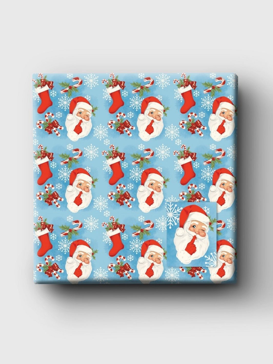  Santa Wrapping Paper